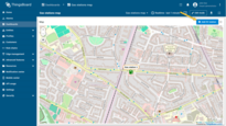 A new action button labeled "Add EV station" has now appeared at the top of the map.