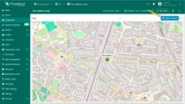 A new action button labeled "Add EV station" has now appeared at the top of the map.