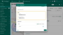 Define the key that contains the circle coordinates. By default, ThingsBoard uses "perimeter" as the circle key. If your entity uses a different key name, make sure to update it here. Additional data keys can be used for labels, tooltips, or to display extra information directly on the map.