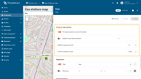 Common map settings are the basic global settings for the Map widget in ThingsBoard. They define how the map behaves on load and what is displayed initially.