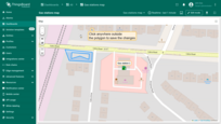 Click anywhere outside the polygon to save the changes.