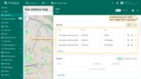The first step in configuring the map widget is selecting the map type. ThingsBoard offers several map widgets, including Image Map, which allows you to use a custom background image as the map. You can also configure map layers, enabling flexible switching between different map styles — such as satellite, hybrid, or custom layers — directly within the widget, with just a few clicks.