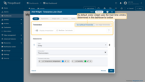 By default, every widget uses the main time window determined in the dashboard's toolbar.
